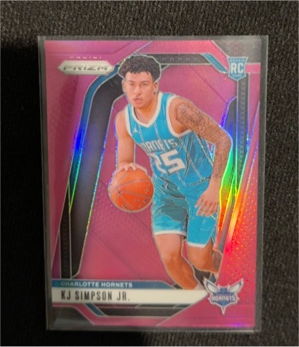 2024-25 Panini Prizm #247 KJ Simpson Jr. — front