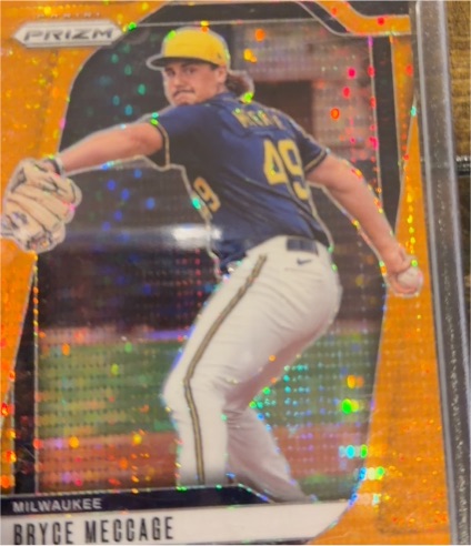 2025 Panini Prizm #204 Bryce Meccage — front
