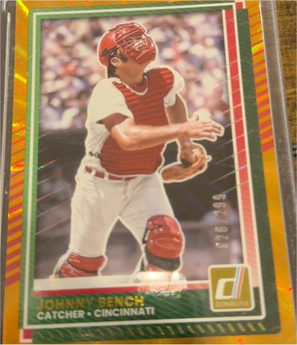 2025 Donruss #46 Johnny Bench — front