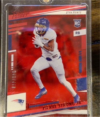 2022 Panini Prestige #384 Pierre Strong Jr. — front