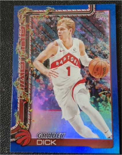 2025-26 Topps Holiday #H22 Gradey Dick — front