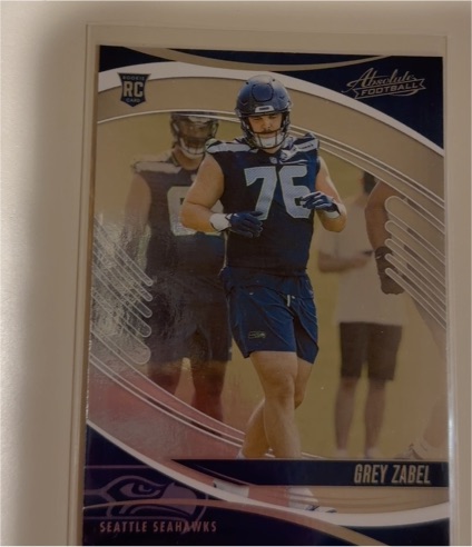 2025 Panini Absolute #125 Grey Zabel — front