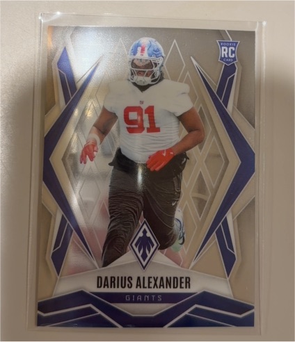 2025 Panini Phoenix #219 Darius Alexander — front