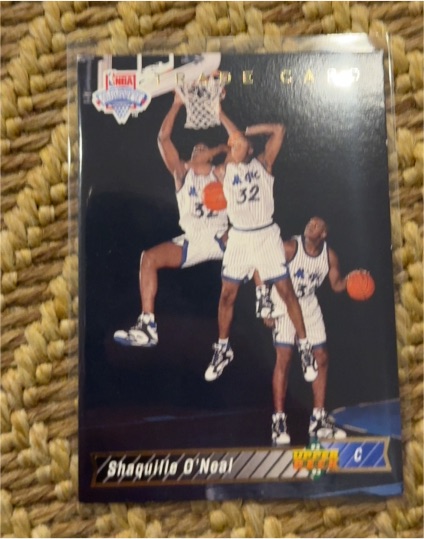1992-93 Upper Deck #1B Shaquille O'Neal — front