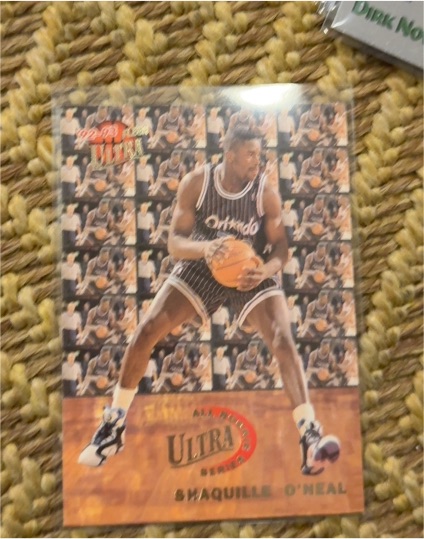 1992 Fleer Ultra All-Rookies #7 Shaquille O'Neal — front