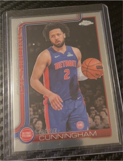 2025-26 Topps Chrome #88 Cade Cunningham — front
