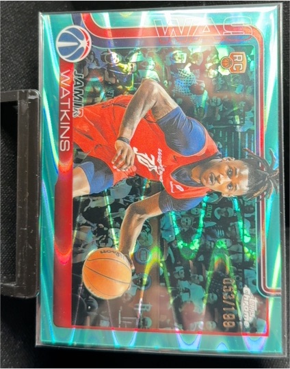 2025-26 Topps Chrome #294 Jamir Watkins — front