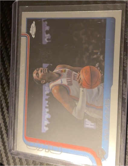 2025-26 Topps Chrome #187 Jalen Williams — front