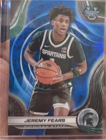 2024-25 Bowman's Best University #77 Jeremy Fears — front