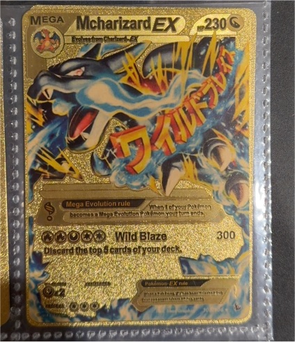 2014 Pokémon Flashfire #108 Mega Charizard EX — front