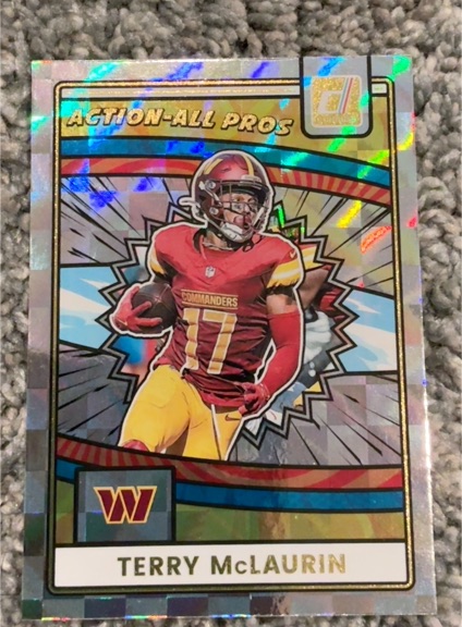 2025 Donruss #AAP-TMC Terry McLaurin Action-All Pros — front