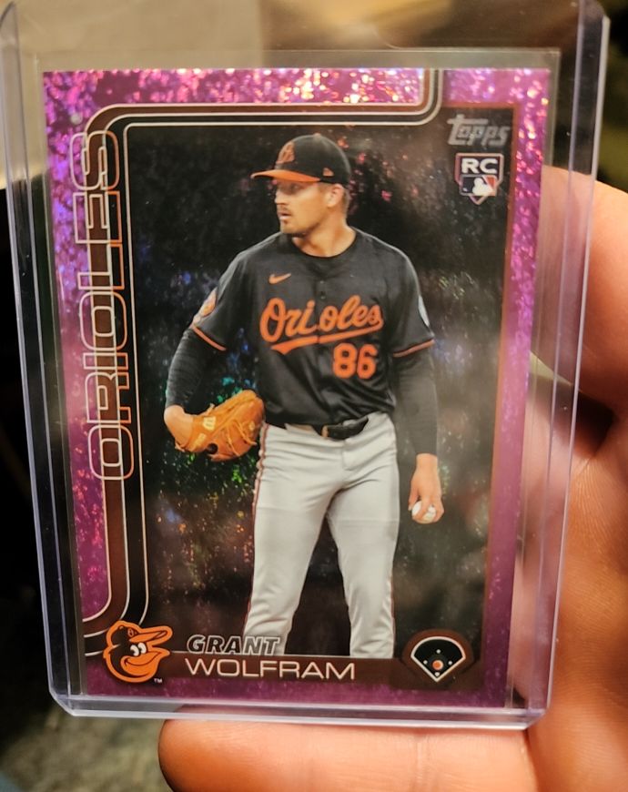 2025 Topps Update Series #US114 Grant Wolfram — front