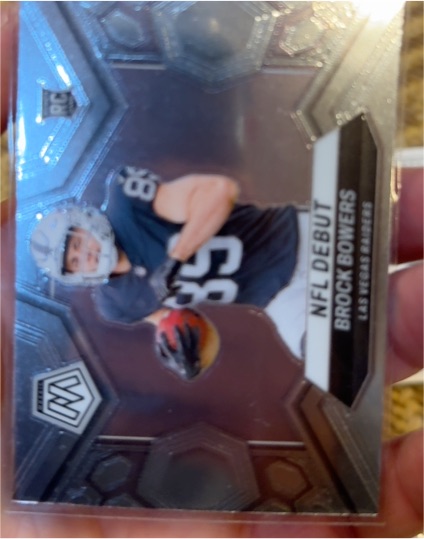 2024 Panini Mosaic #286 Brock Bowers — front