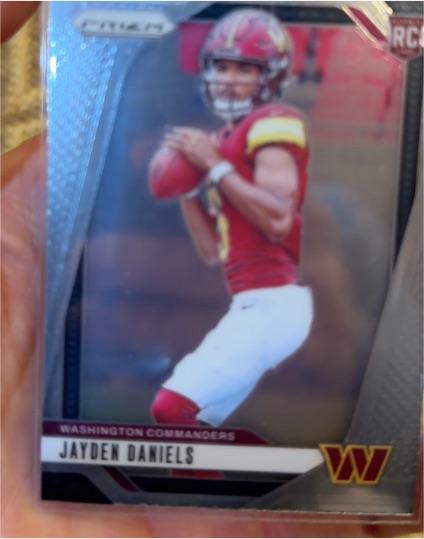 2024 Panini Prizm #347 Jayden Daniels — front