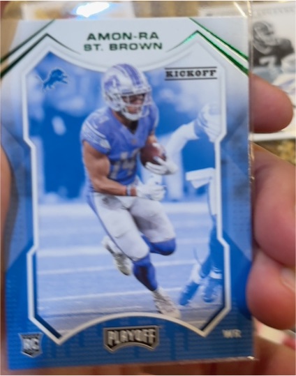 2021 Panini Playoff Kickoff #231 Amon-Ra St. Brown — front