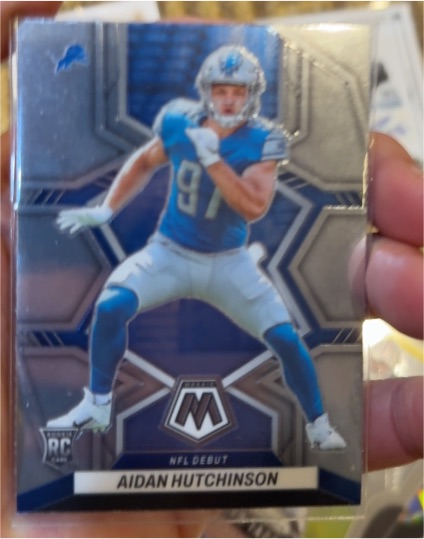 2022 Panini Mosaic #287 Aidan Hutchinson — front