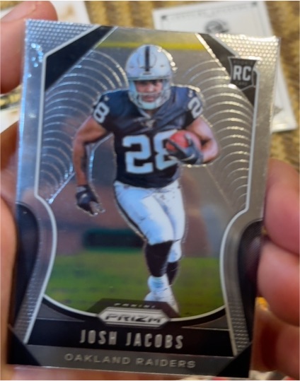 2019 Panini Prizm #323 Josh Jacobs — front