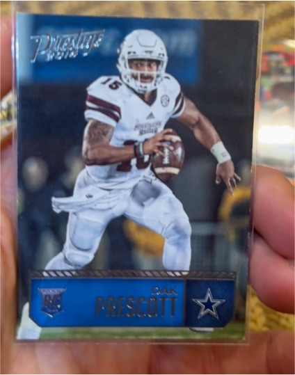 2016 Panini Prestige #206 Dak Prescott Rookie Card — front