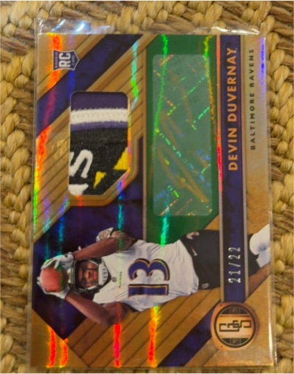 2020 Panini Gold Standard #21 Devin Duvernay — front