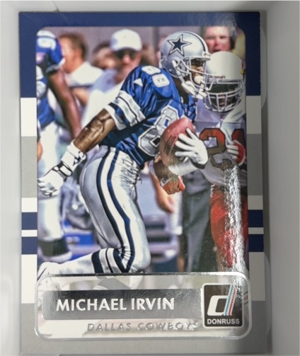 2015 Donruss #184 Michael Irvin — front