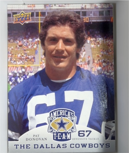 2009 Upper Deck America's Team #67 Pat Donovan — front