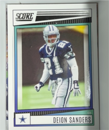 2022 Score #230 Deion Sanders — front