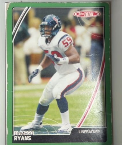 2007 Topps Total #389 DeMeco Ryans — front