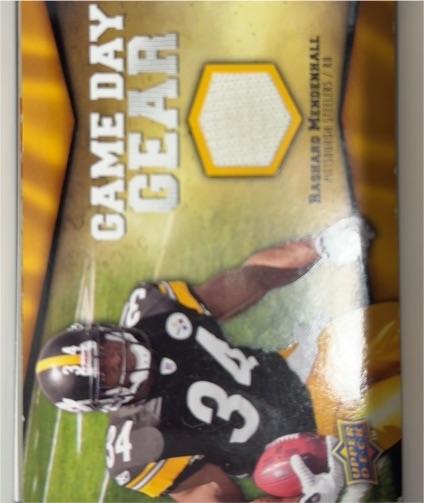 2009 Upper Deck Game Day Gear #NFL-HW Hines Ward — front