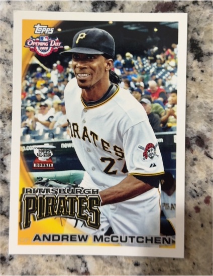 2010 Topps Opening Day #51 Andrew McCutchen — front