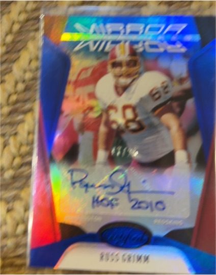 2020 Panini Certified Mirror Signatures #MS-RG Ross Grimm — front