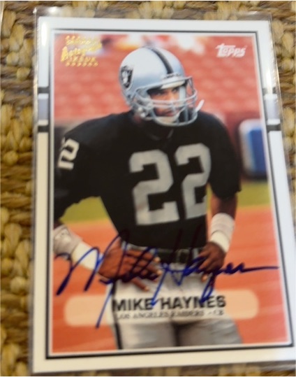 1997 Topps # Mike Haynes — front