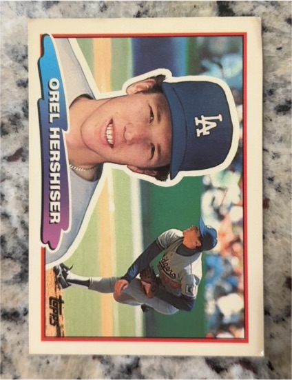 1988 Topps Big #91 Orel Hershiser — front
