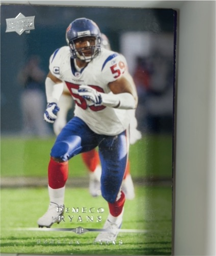 2008 Upper Deck #74 DeMeco Ryans — front