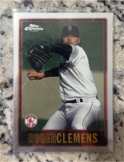 1997 Topps Chrome #126 Roger Clemens — front