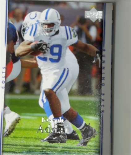 2007 Upper Deck #82 Joseph Addai — front