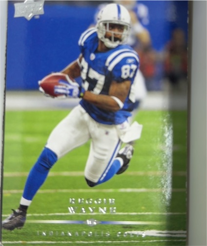 2008 Upper Deck #82 Reggie Wayne — front