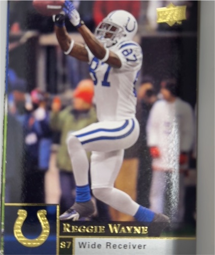 2006 Upper Deck #87 Reggie Wayne — front