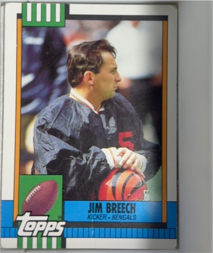 1990 Topps Traded #67T Jim Breech — front