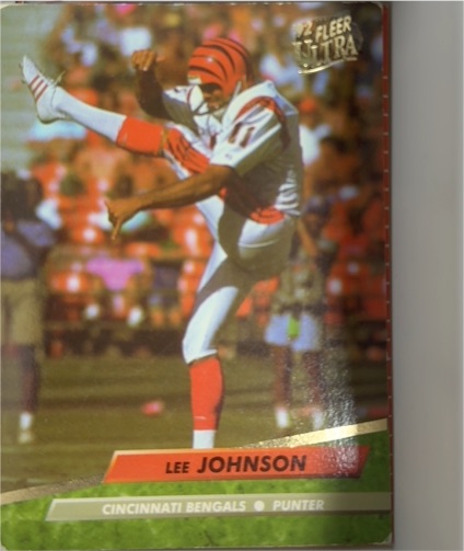1992 Fleer Ultra #58 Lee Johnson — front