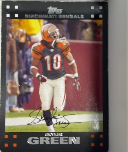 2007 Topps #137 Skyler Green — front