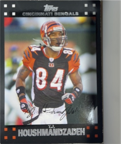 2007 Topps #131 T.J. Houshmandzadeh — front