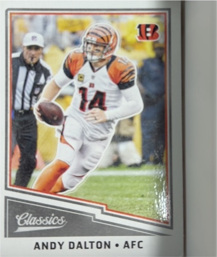 2017 Panini Classics #46 Andy Dalton — front