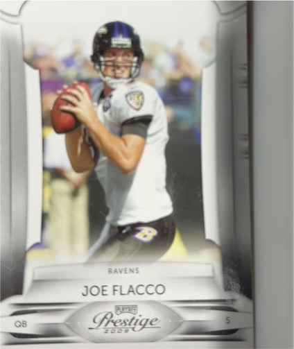 2009 Playoff Prestige #9 Joe Flacco — front