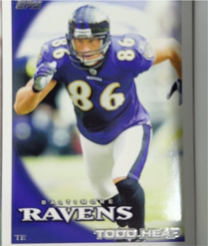 2010 Topps #238 Todd Heap — front