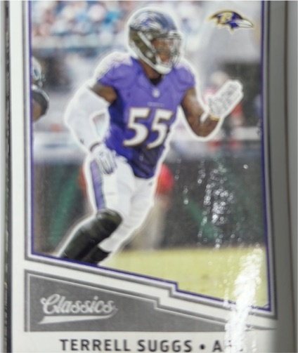2017 Panini Classics #45 Terrell Suggs Baltimore Ravens — front