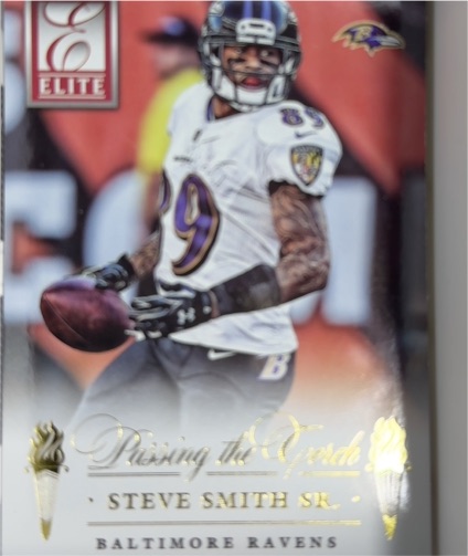 2015 Donruss Elite Passing the Torch #2 Steve Smith Sr. — front