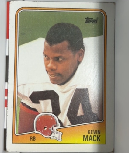 1988 Topps #88 Kevin Mack Cleveland Browns — front
