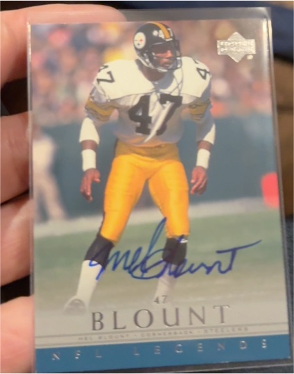2000 Upper Deck Legends #61 Mel Blount — front