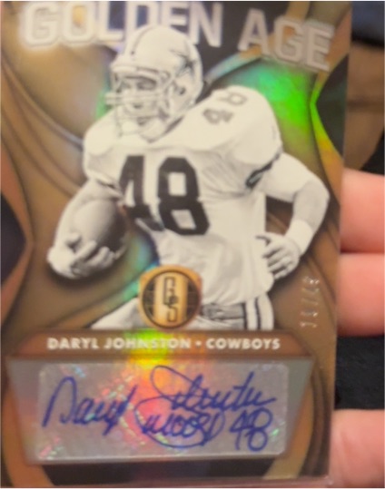 2019 Panini Gold Standard Golden Age #GA-DJ Daryl Johnston — front