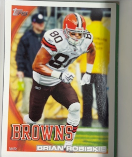2010 Topps #196 Brian Robiskie — front